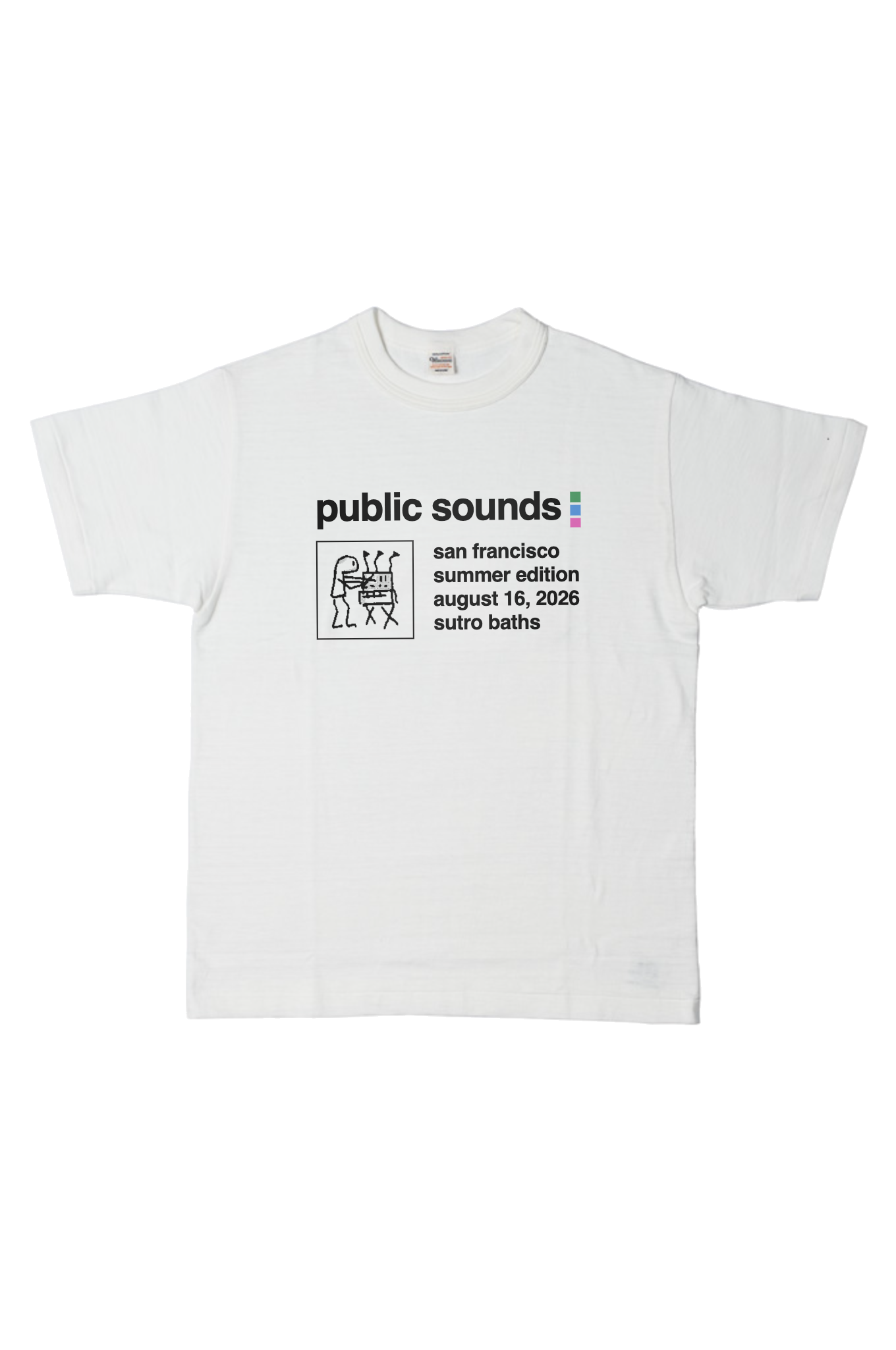 geller sf tee - white